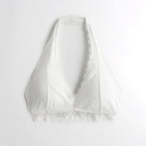 Hollister Gilly Hicks Lace Halter Bralette